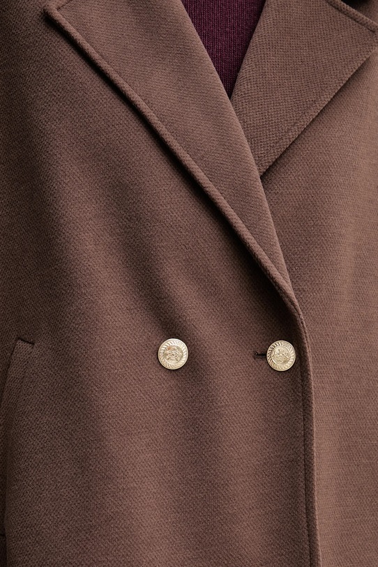 Gaudi palton 521FD35015 maro