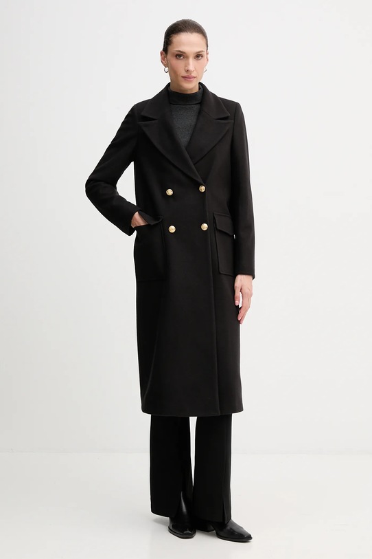 Gaudi płaszcz przejściowe czarny 521FD35018