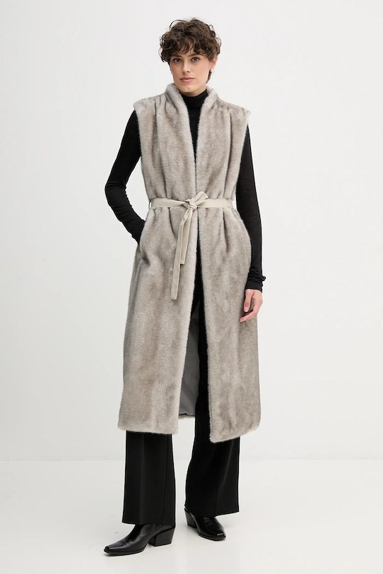 Gaudi bezrękawnik bez kaptura szary 521FD39007