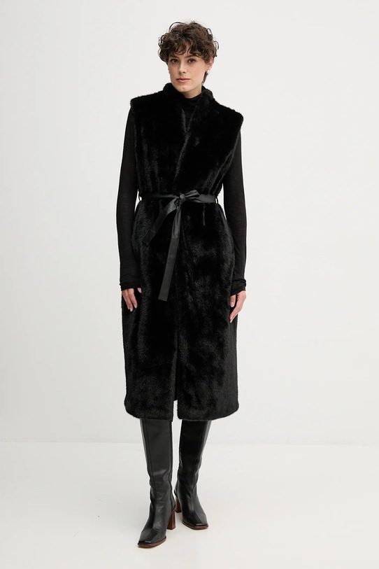 Gaudi bezrękawnik bez kaptura czarny 521FD39007