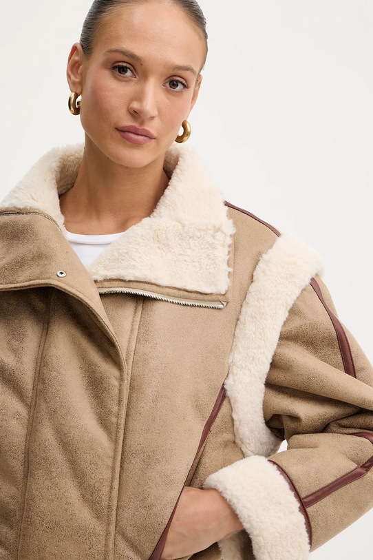 BOSS Orange kurtka beżowy 50548600