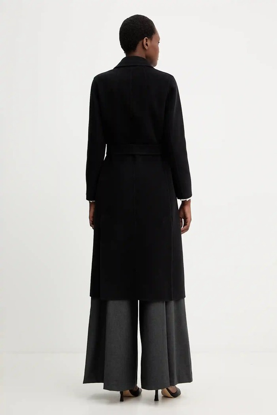 Одежда Пальто с шерстью Marella 2523016011200 чёрный