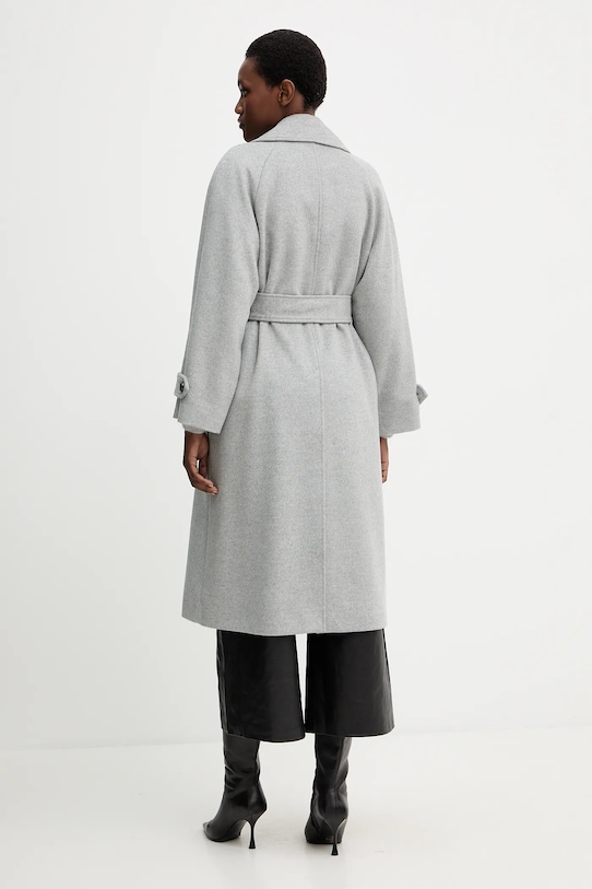 Îmbrăcăminte Marella palton de lână 2523016071200 gri