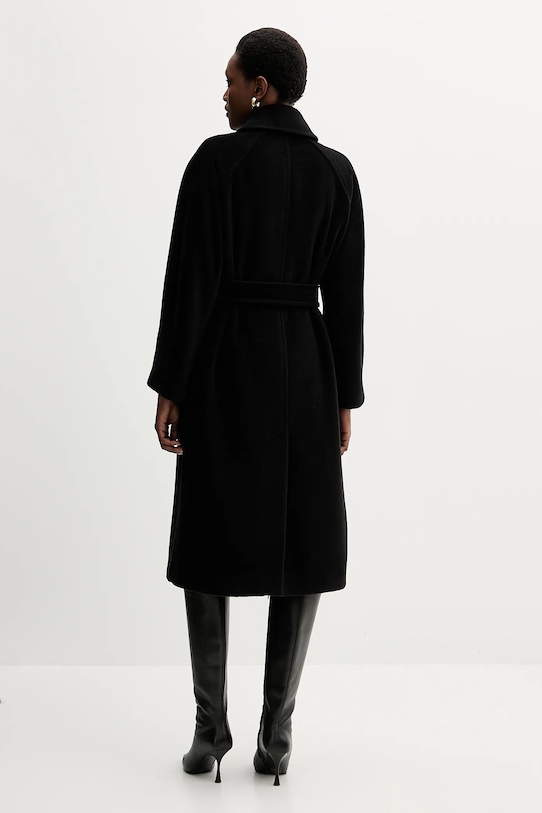 Îmbrăcăminte Marella palton de lână 2523016142200 negru