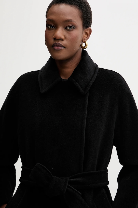 Marella palton de lână 2523016142200 negru