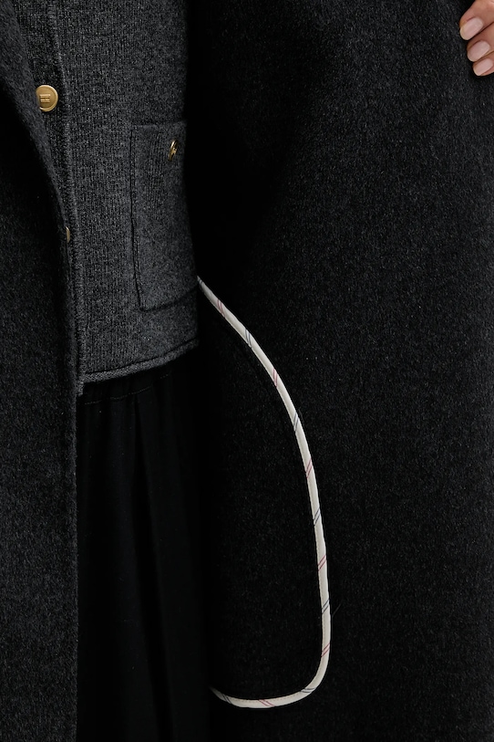 Vlnený kabát Tommy Hilfiger WW0WW47286