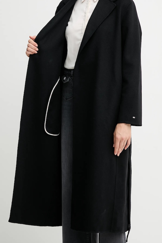 Vlnený kabát Tommy Hilfiger WW0WW47286