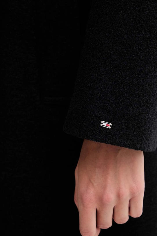 Kabát s prímesou vlny Tommy Hilfiger WW0WW47372