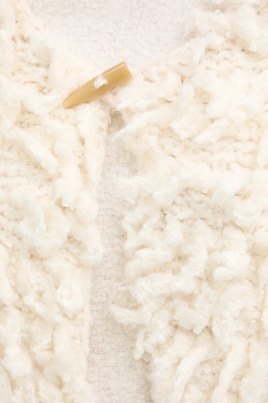 Кардиган з додаванням вовни Forte Forte 14452.mycoat бежевий