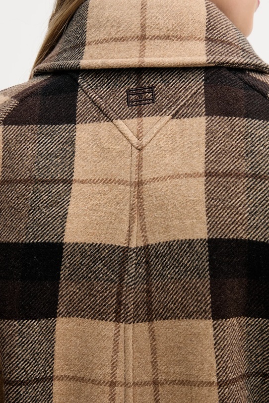 Tommy Hilfiger płaszcz z dodatkiem wełny WW0WW46870