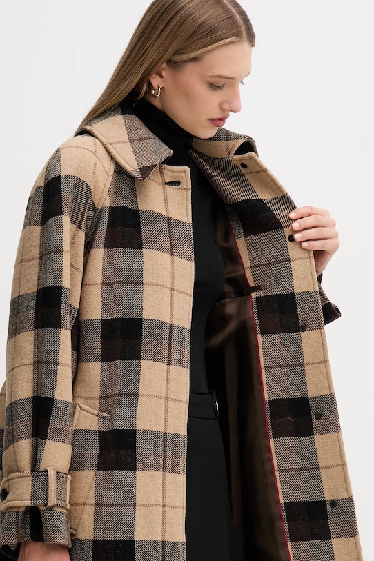Tommy Hilfiger cappotto con lana WW0WW46870