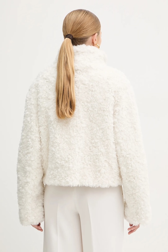 Oblečení Kabát s příměsí vlny BOSS 50550632 bílá