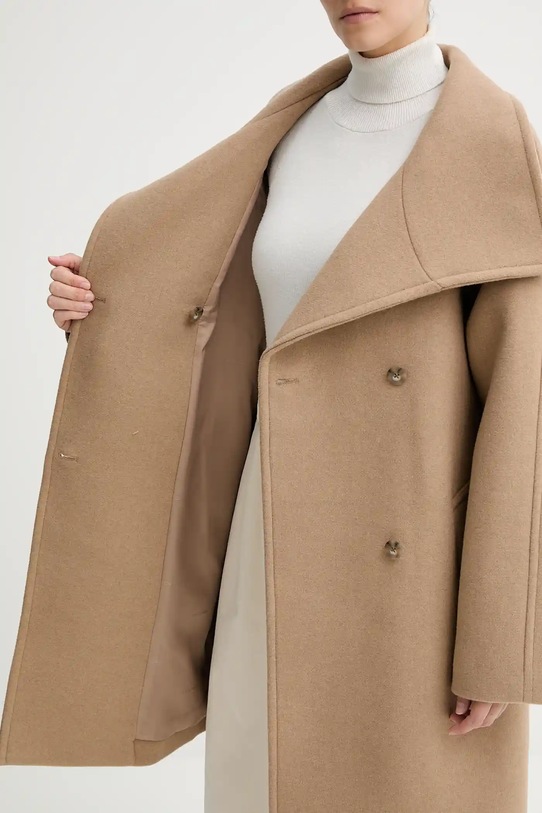 Vlnený kabát Calvin Klein LV044D557G