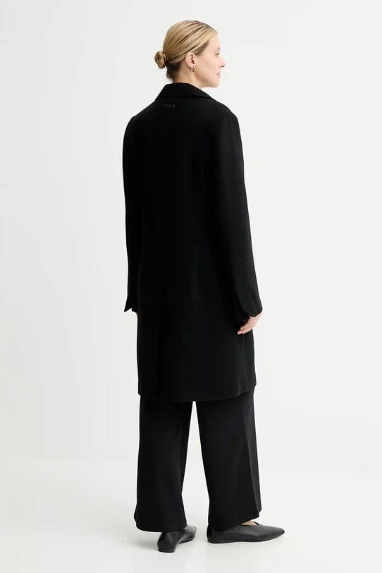 Одежда Пальто с шерстью Calvin Klein LV044D558G чёрный