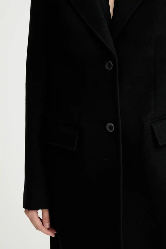 Пальто с шерстью Calvin Klein LV044D558G чёрный