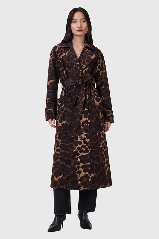 AllSaints płaszcz bawełniany ABEL W035OC