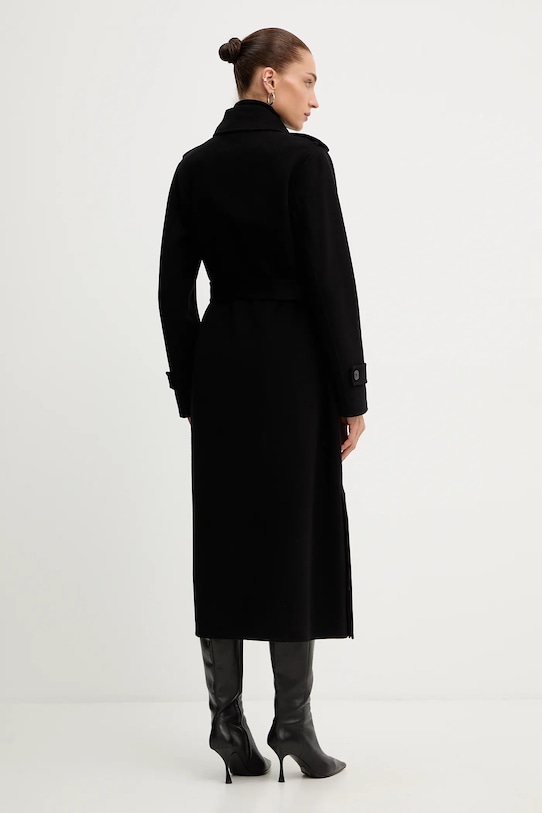 Abbigliamento MICHAEL Michael Kors cappotto con lana 77A7150M21 nero