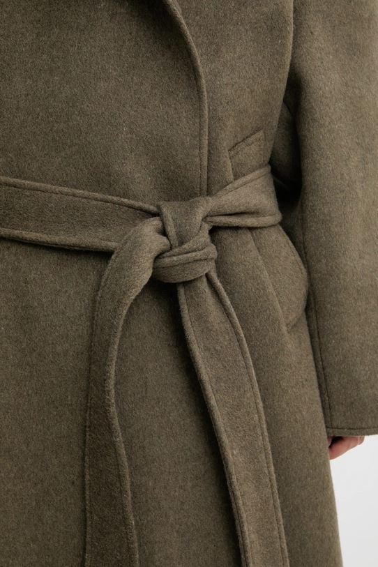 Kaput s dodatkom vune Our Legacy Court zelena W4251CD