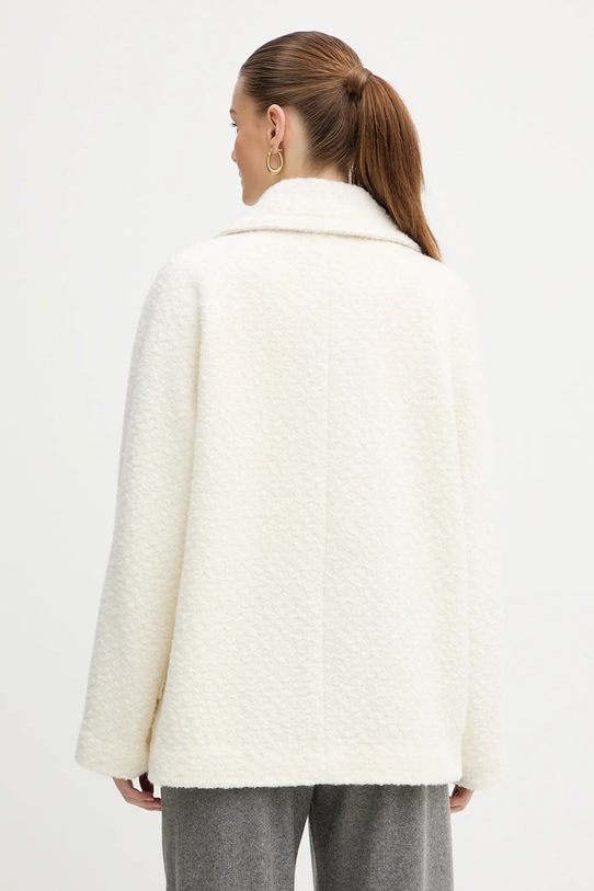 Oblačila Plašč z dodatkom volne BOSS Orange 50548664 bež