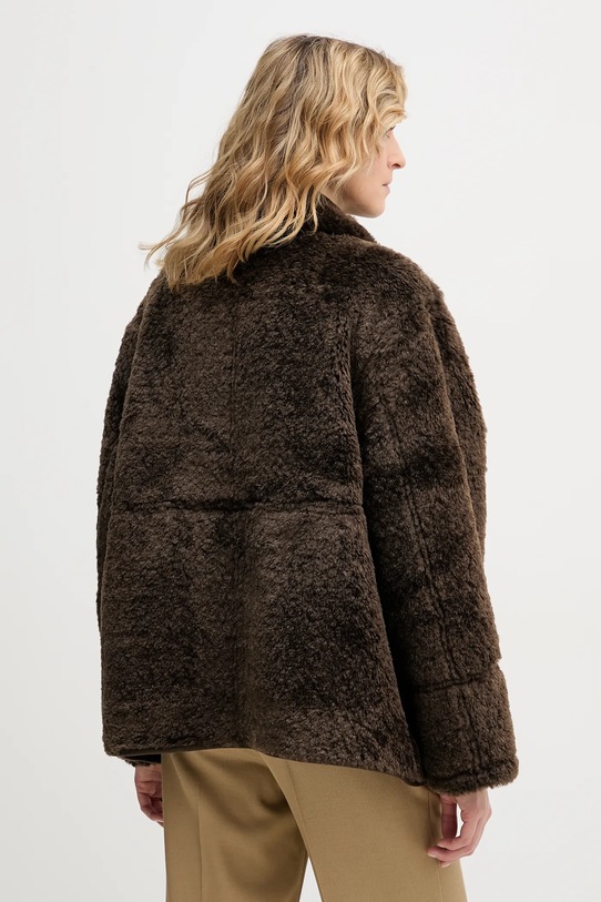 Pedro del Hierro płaszcz dwustronny 7522245 brązowy