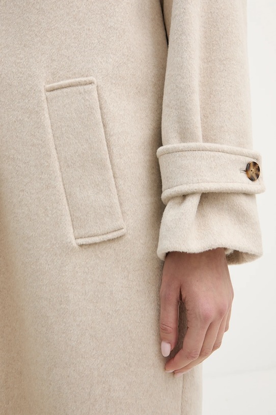 Pedro del Hierro płaszcz z dodatkiem wełny 7522239