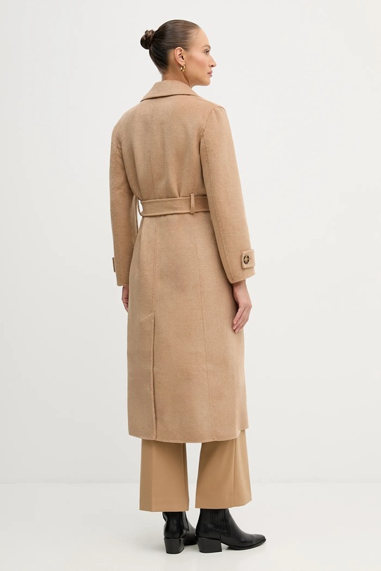 Oblečenie Kabát s prímesou vlny Pedro del Hierro 7522237 hnedá