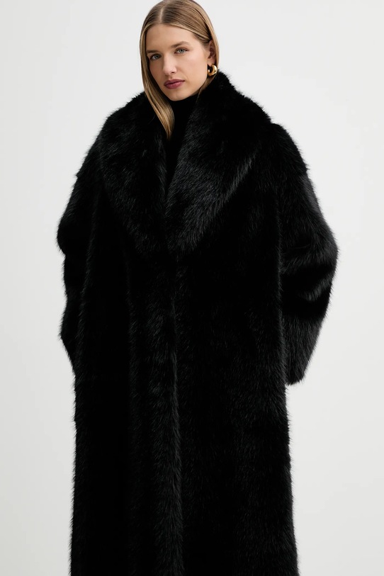 Elisabetta Franchi palton negru CP69A58E2