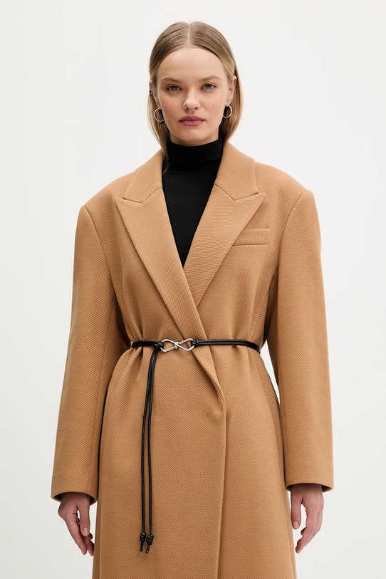 Пальто HUGO коричневий 50547606