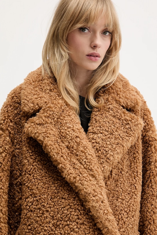 HUGO płaszcz brązowy 50547610