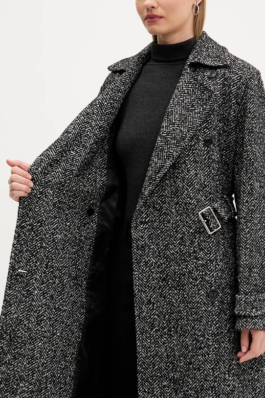 HUGO płaszcz z domieszką wełny 50547835