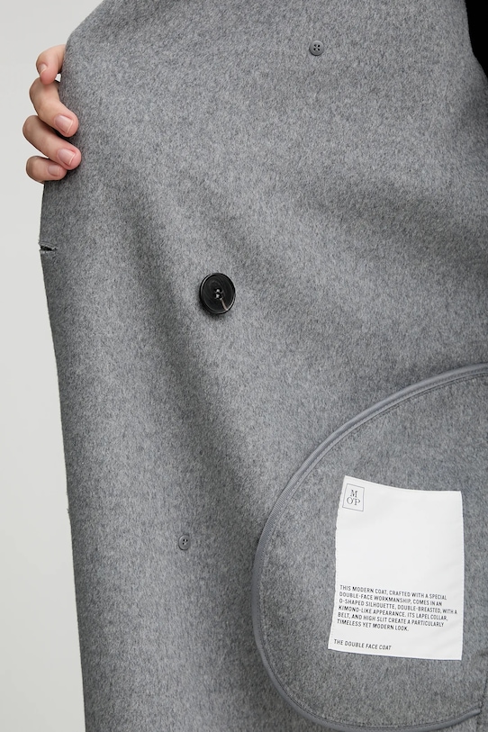 Marc O'Polo płaszcz z wełną 508024371127