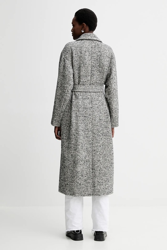 Abbigliamento Marc O'Polo cappotto con lana 509017671133 grigio