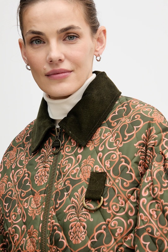 Barbour kurtka x Farm Rio zielony LQU1869