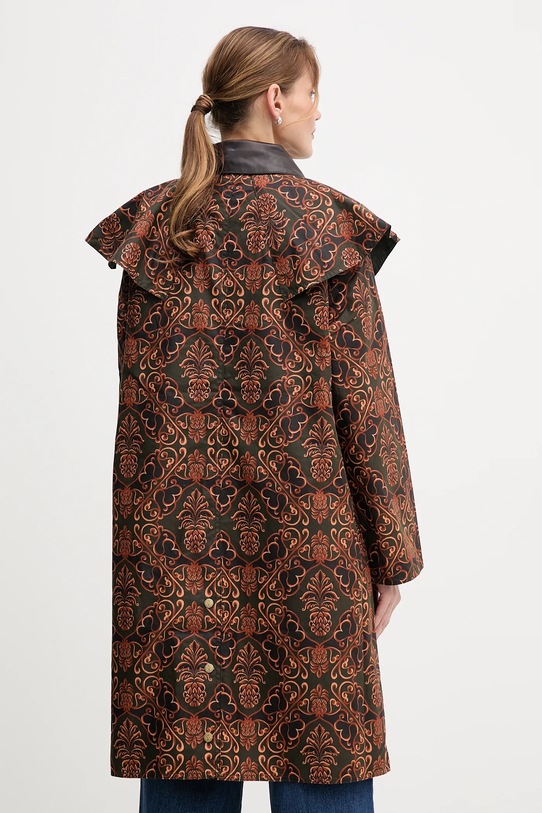 Odzież Barbour płaszcz x Farm Rio LWX1503 pomarańczowy