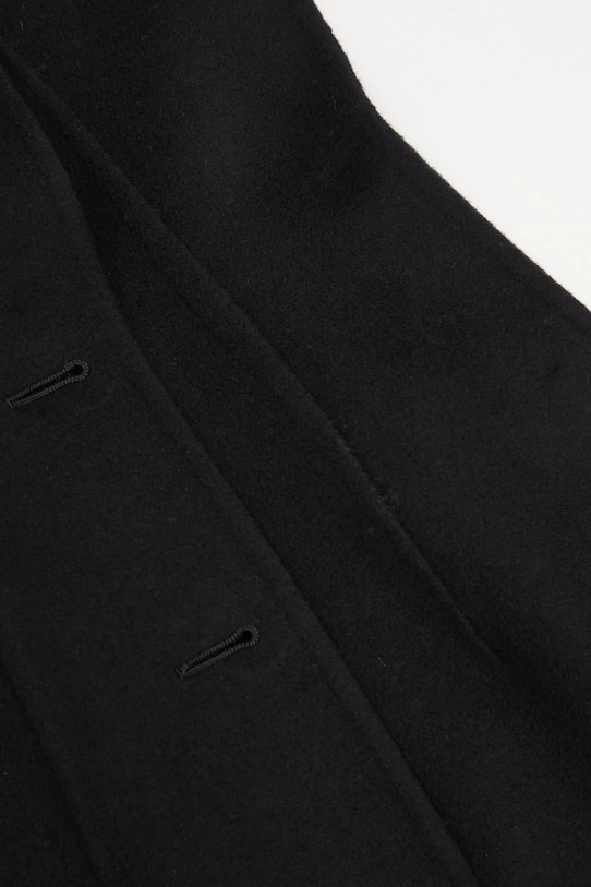 Sportmax płaszcz wełniany EGEO 2522086011600 czarny