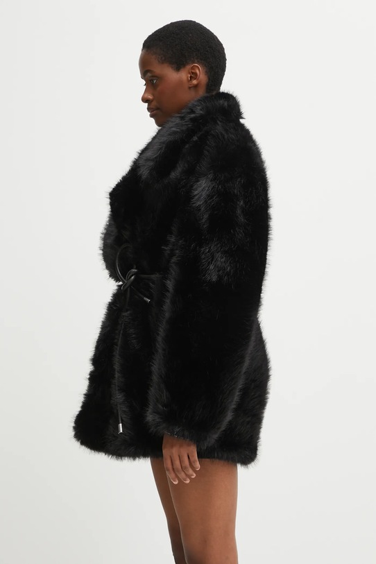 Sportmax płaszcz ROSARIA 2522906012600 czarny AW25