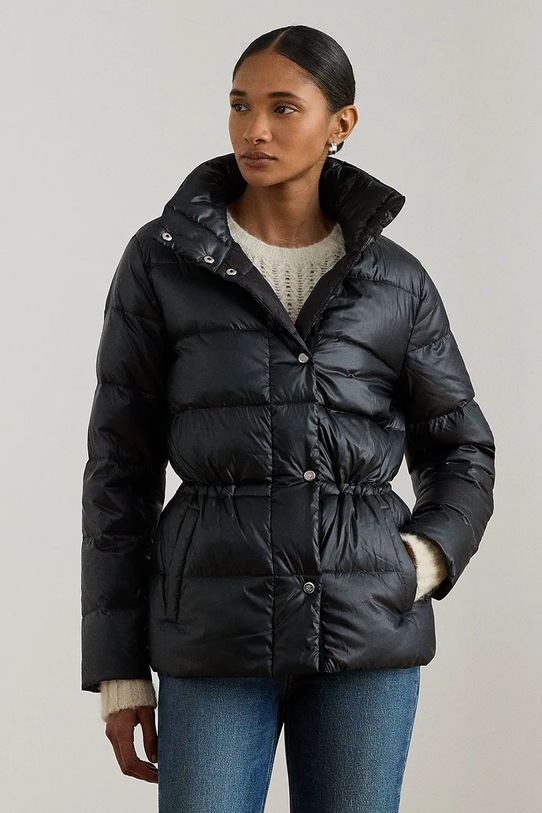 Пухова куртка Lauren Ralph Lauren з підкладкою чорний 297P04085