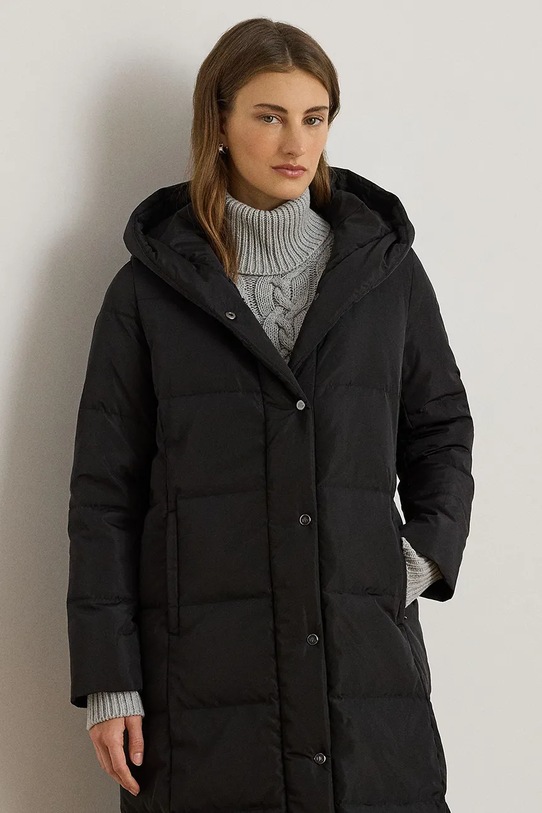 Ρούχα Μπουφάν Lauren Ralph Lauren 297P04090 μαύρο