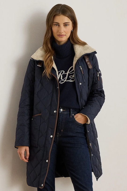 Одежда Пуховая куртка Lauren Ralph Lauren 297P04107 тёмно-синий