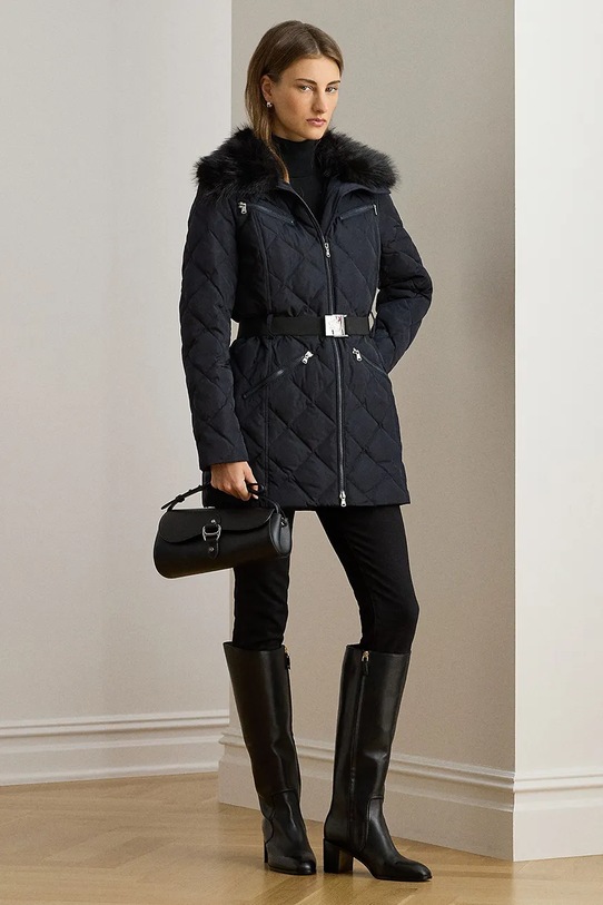 Одежда Пуховая куртка Lauren Ralph Lauren 297P04108 тёмно-синий