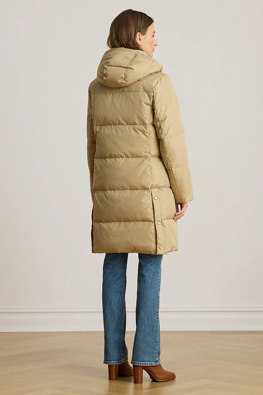 Lauren Ralph Lauren płaszcz 297P04126 beżowy AW25