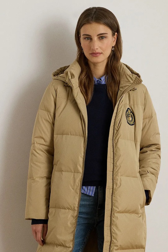 Odzież Lauren Ralph Lauren płaszcz 297P04126 beżowy