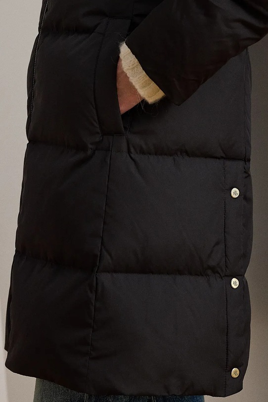 Παλτό Lauren Ralph Lauren μαύρο 297P04126