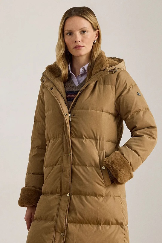 Одяг Пухова куртка Lauren Ralph Lauren 297P04130 бежевий