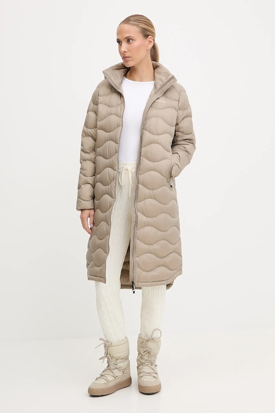 Páperová bunda Peak Performance HELIUM G79850 béžová AW25