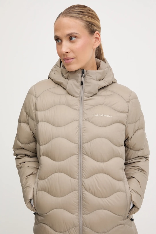 Páperová bunda Peak Performance HELIUM béžová G79850