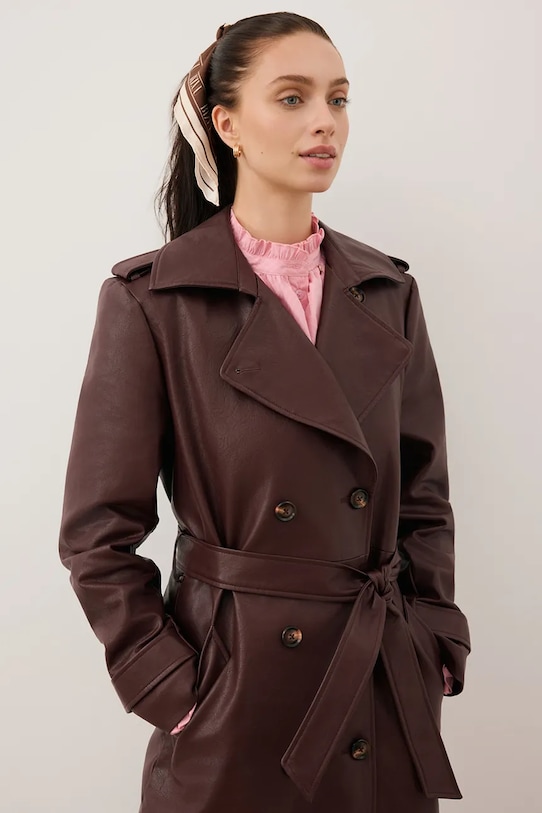 Bizuu palton VENEKIA VENEKIA.BRAZOWY maro AW25