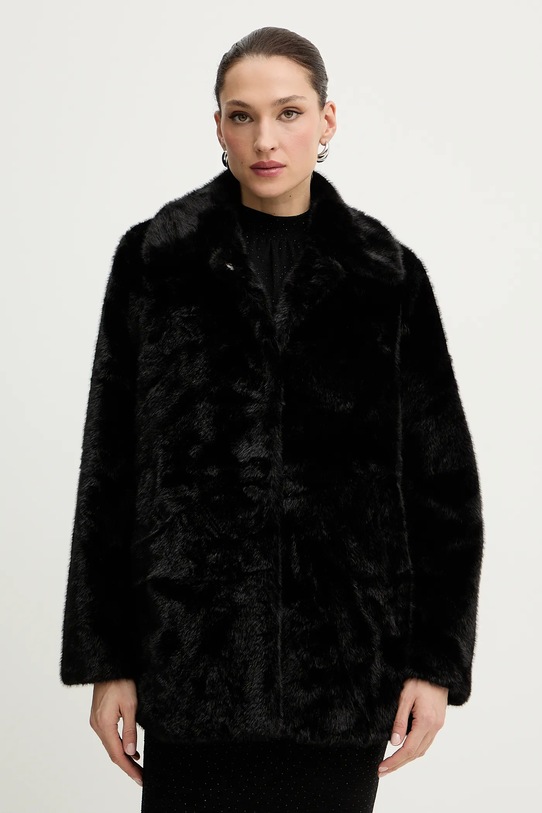 Morgan płaszcz bez kaptura czarny GOVIA