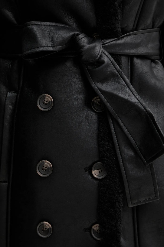 Bardot płaszcz 59622JB1 czarny