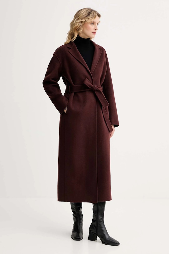 Vuneni kaput Filippa K 32512.FK smeđa AW25